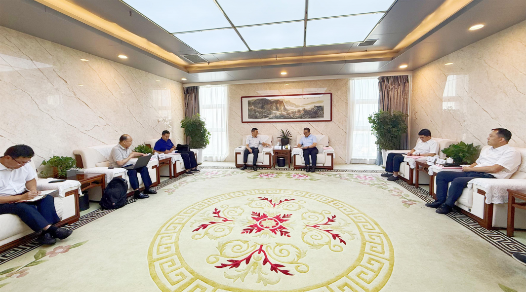 咸阳产投集团与陕西东方环保产业集团开展座谈交流